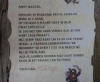Voorbeeld van uitnodiging in de piratenkist
