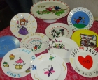 Workshop porselein schilderen voor een vrijgezellenfeest
